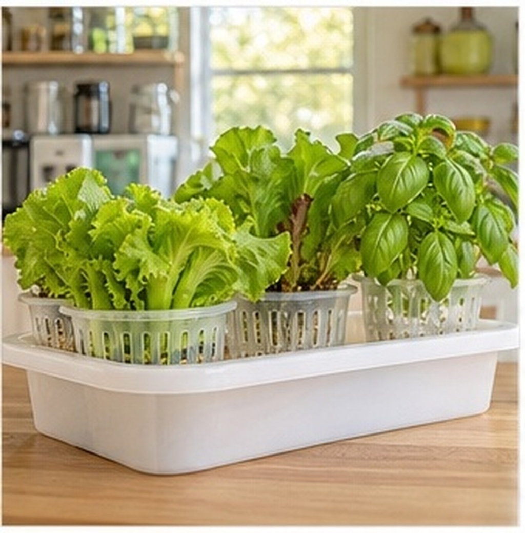 Plant Pot - 4 macetas de plástico reforzado con
