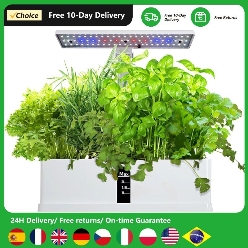 Grow Light Led - Sistema de Cultivo Hidropónico Inteligente de