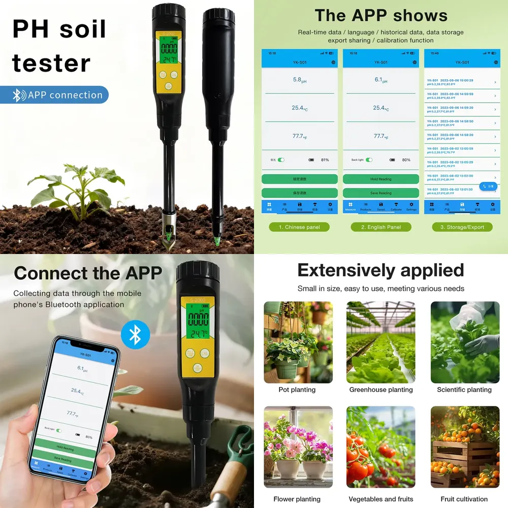 Medidor de pH Inteligente para - Plant Pot reseña y precio