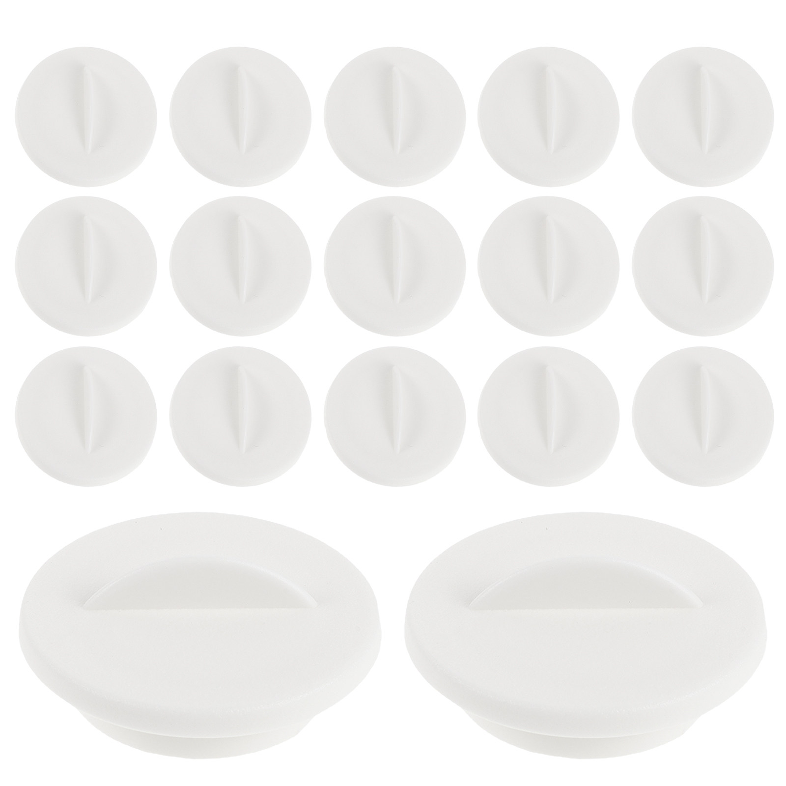 24 Tapas Redondas Blancas para - Hydroponic Kit reseña y precio