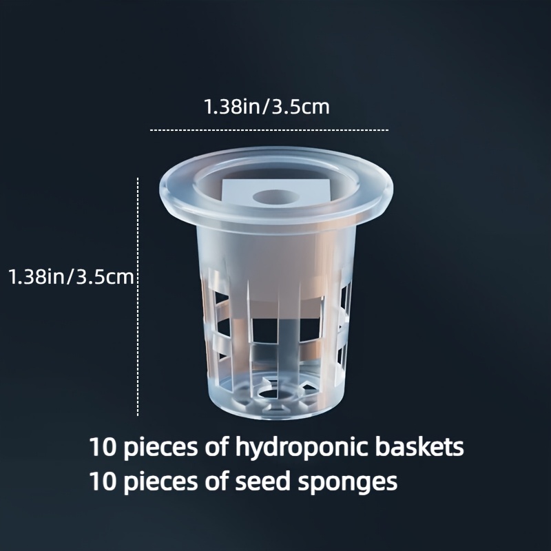 Juego de 10 cestas hidropónica - Seed Starter Tray reseña y precio