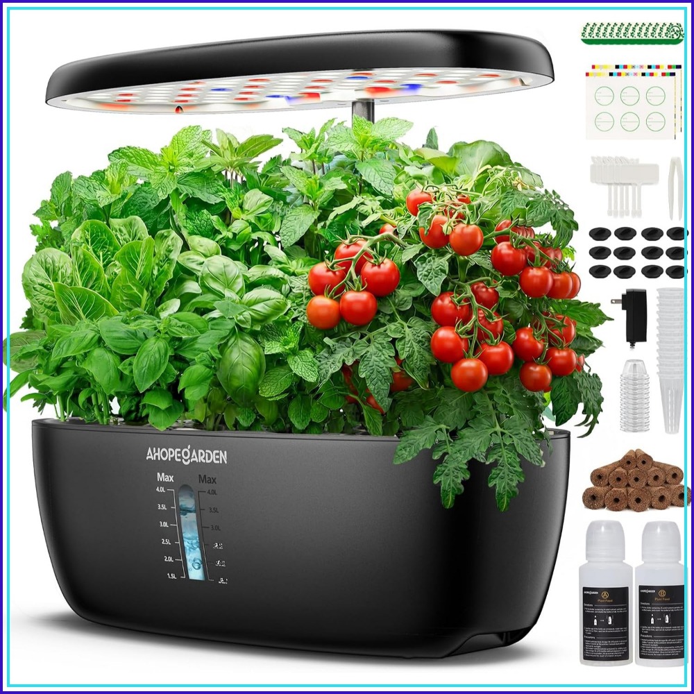 Jardín Hidropónico de 12 Macet - Hydroponic Kit reseña y precio