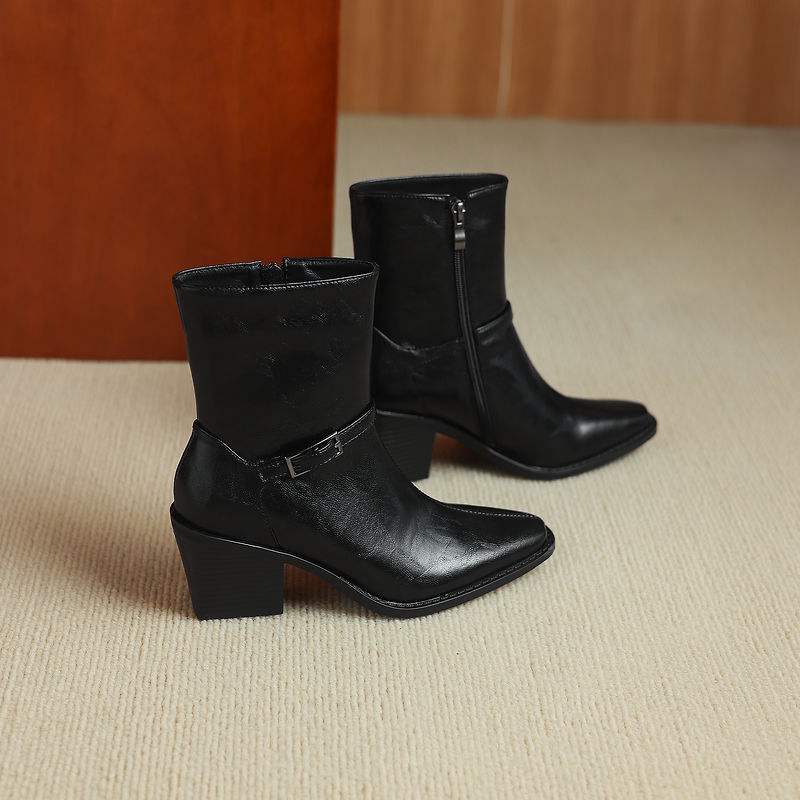 Botas de tacón alto con punta  - Plant Pot reseña y precio