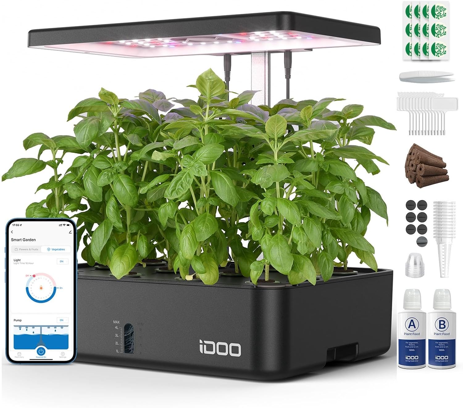 Sistema de Cultivo Hidropónico - Hydroponic Kit reseña y precio