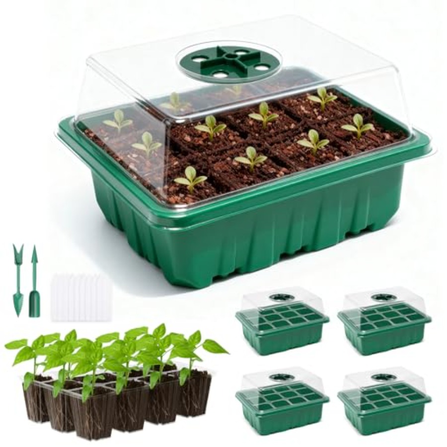 Paquete de 5 Bandejas de Germi - Seed Starter Tray reseña y precio