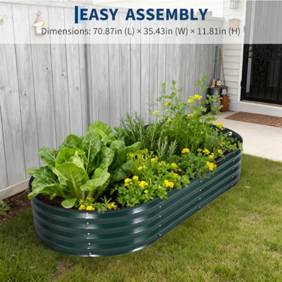 Kit de jardinera elevada de ac - Raised Garden Bed reseña y precio